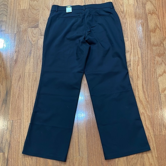 Lee Women Size 16W Petite Black Trousers Pant Stretch NWT Non-Binding Wa… - Picture 11 of 15